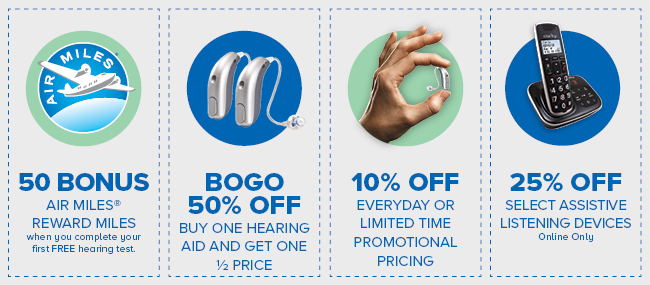4 hearing healthcare coupon offers